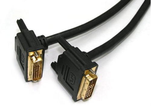 DVIMMU-06 DVI-D 24+1 Male to Male Dual Link Up Angle Cable 1.5m